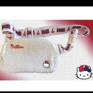 Hello Kitty Phillies Fleece Crossbody Bag